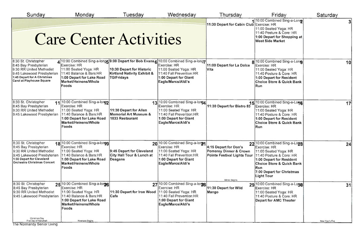 calendar-carecenter-activities-dec